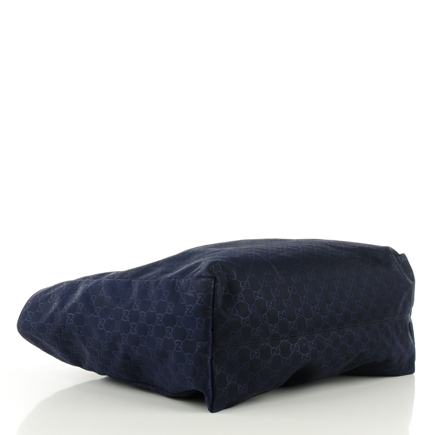 Nylon Monogram Large Tote Blue