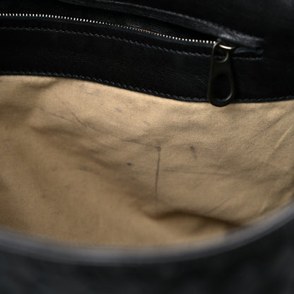 Bottega Veneta Nappa Intrecciato Messenger Bag Black 16 of 22