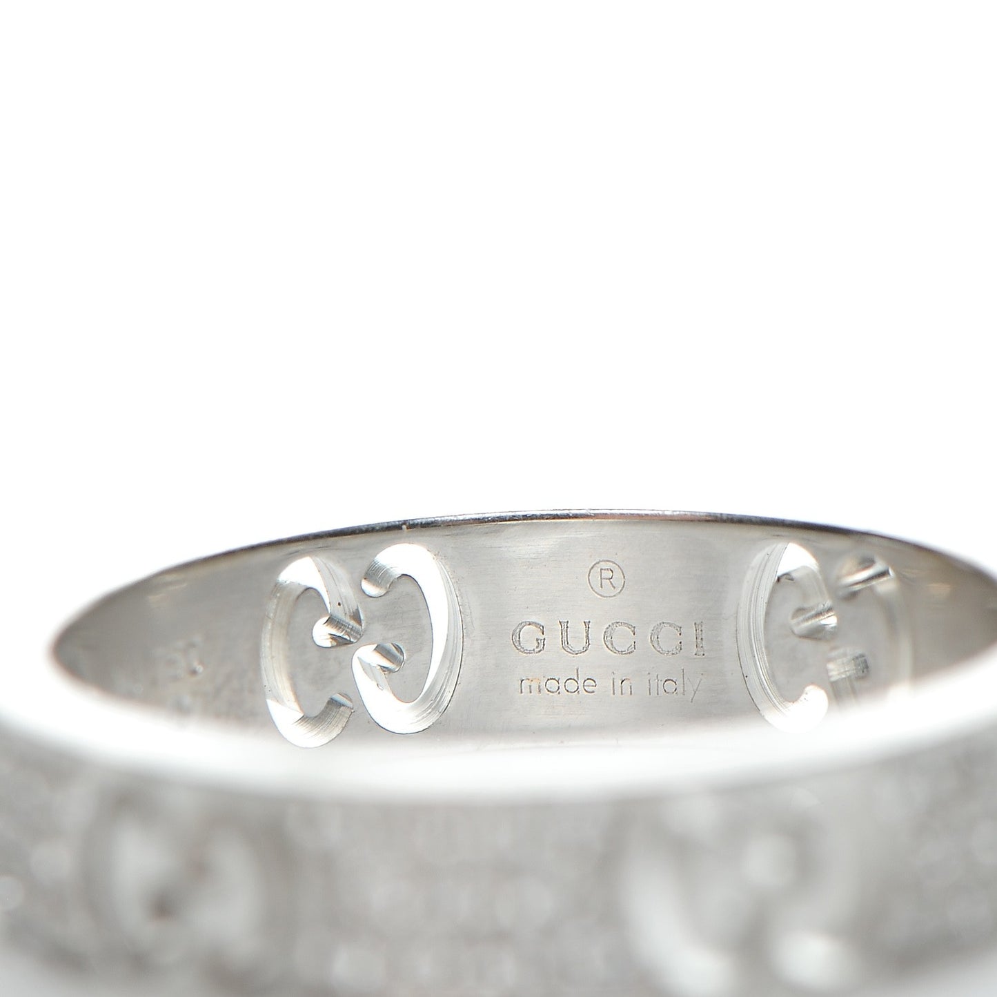 18K White Gold Diamond Icon Stardust Ring 5.75