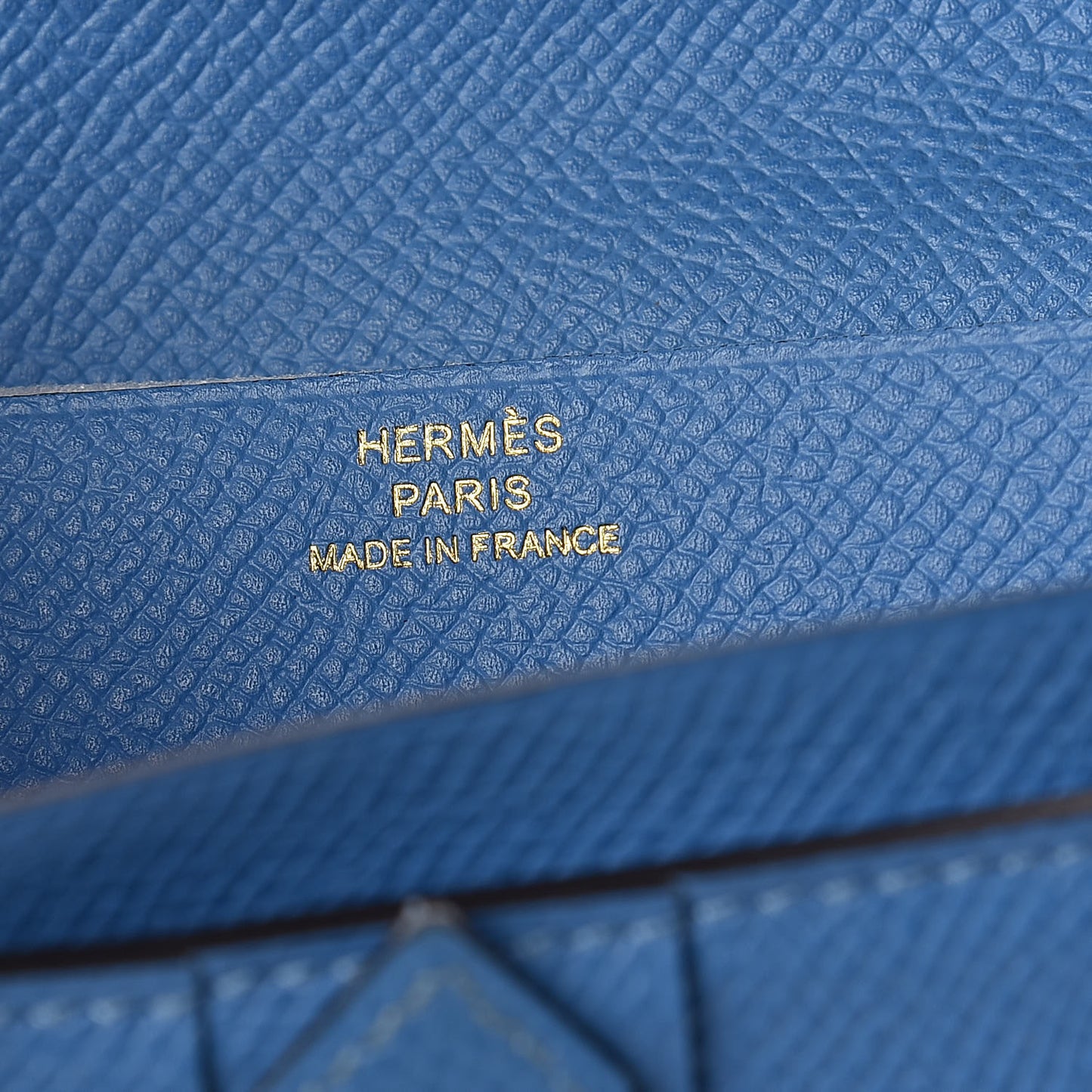 Epsom Bearn Gusset Wallet Bleu Paradis
