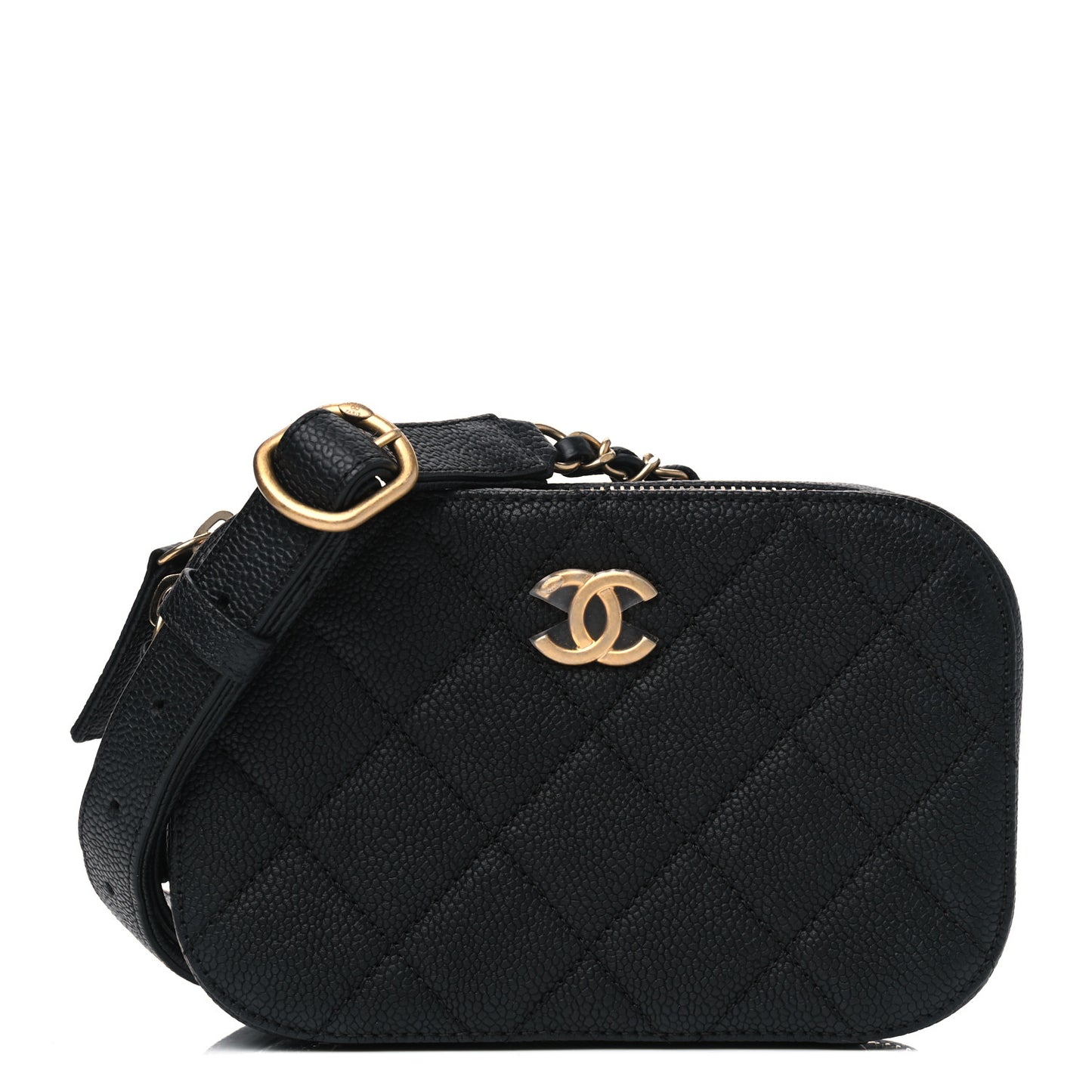 Caviar Waist Bag Black