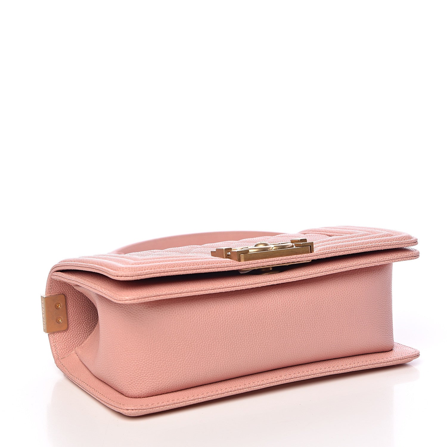 Chanel Caviar Quilted Small Boy Flap Light Pink 4 of 11
