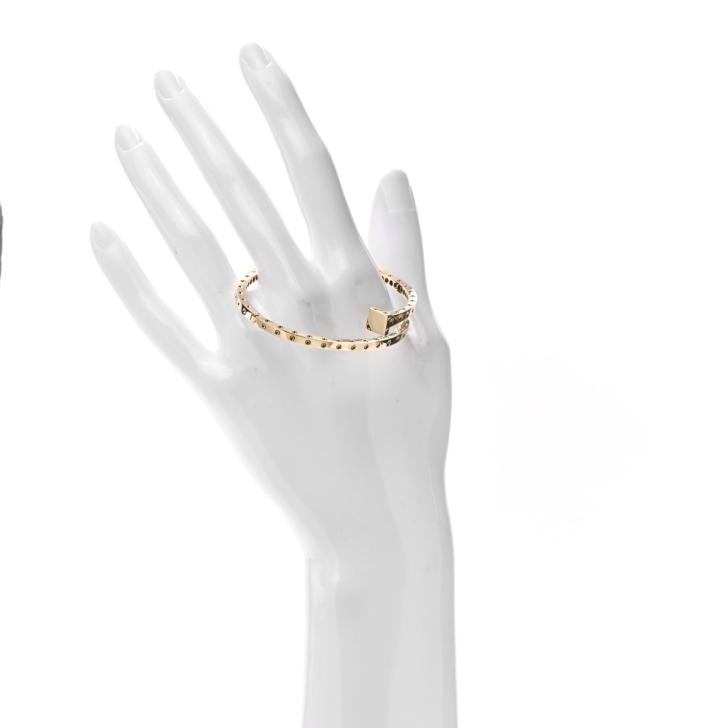 18K Yellow Gold Pois Moi Slim Chiodo Bracelet