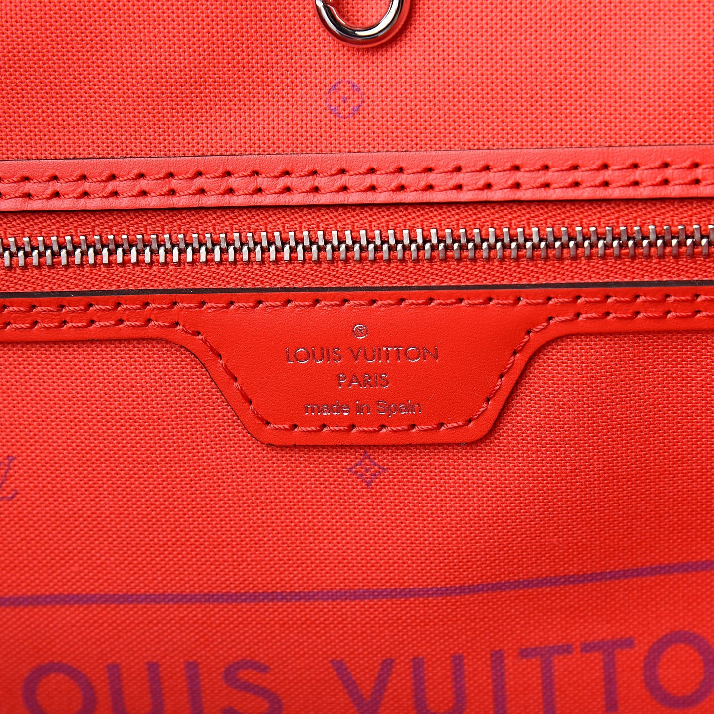 Monogram Escale Neverfull MM Rouge
