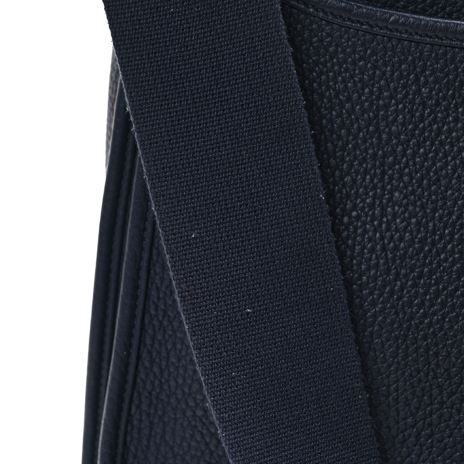 Hermes Taurillon Clemence Evelyne III GM Bleu Nuit 9 of 10