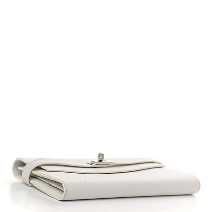 Hermes Epsom Kelly Longue Wallet White 4 of 11