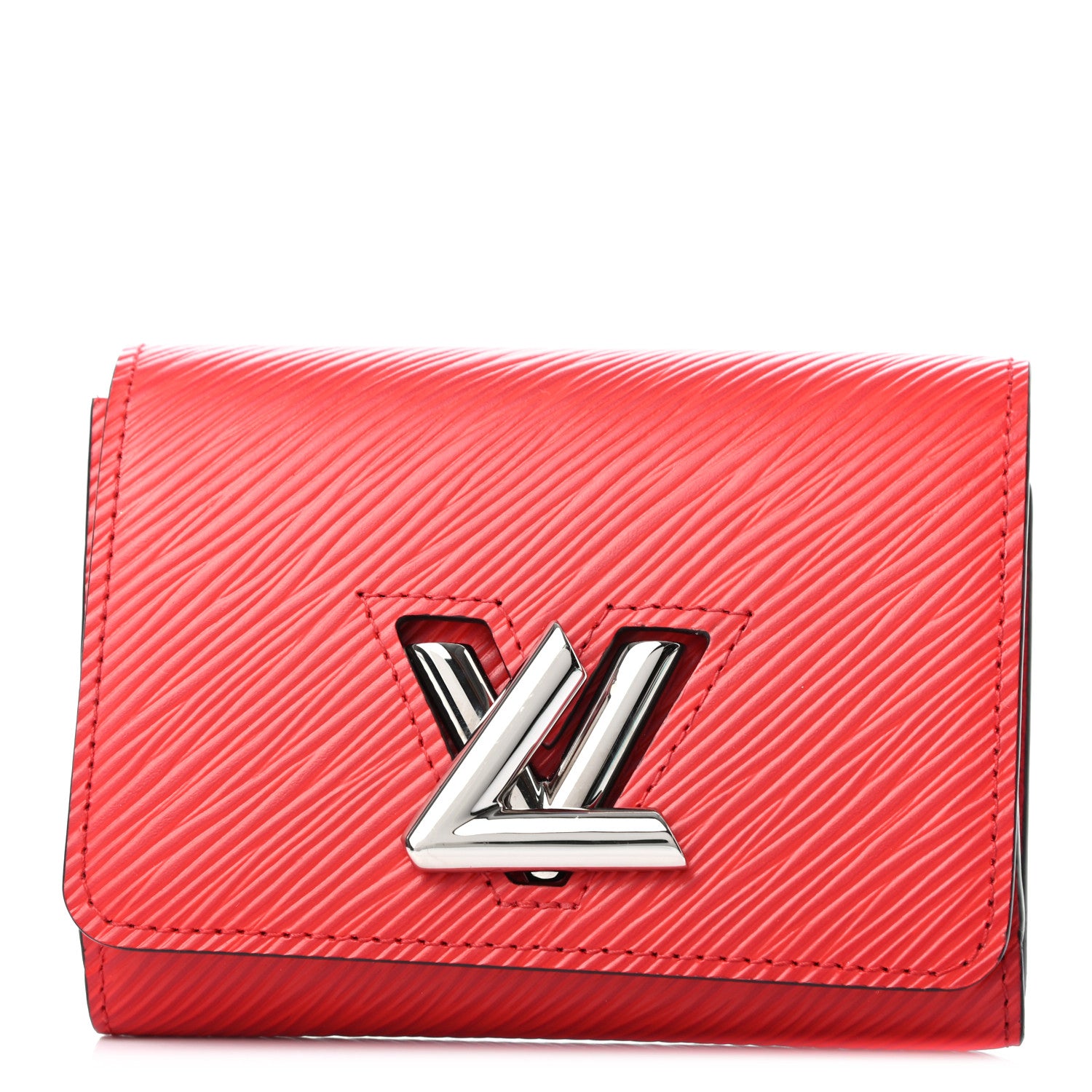 Louis Vuitton Epi Twist Compact Wallet Coquelicot 1 of 7