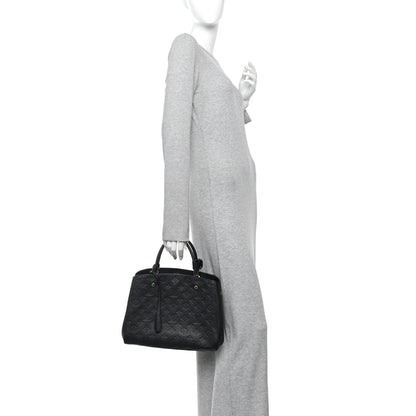 Louis Vuitton Empreinte Montaigne MM Black 2 of 10
