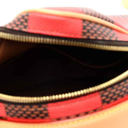 Louis Vuitton Damier Pop Chess Messenger Red 5 of 9