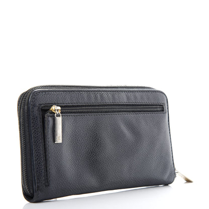 Chanel Caviar Large Timeless CC Zip Around Wallet Black 3 of 8