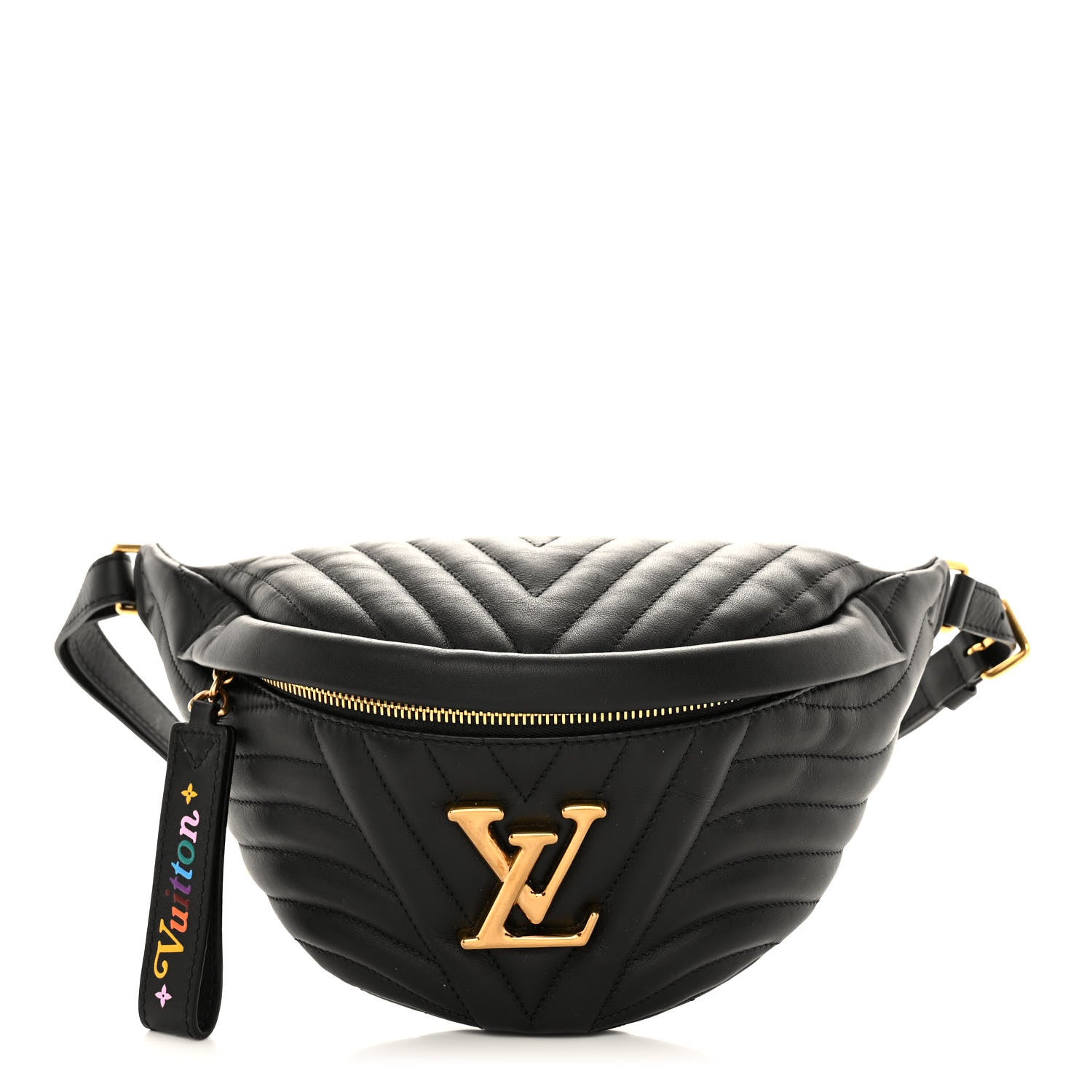 Louis Vuitton Monogram New Wave Bumbag Black 1 of 9