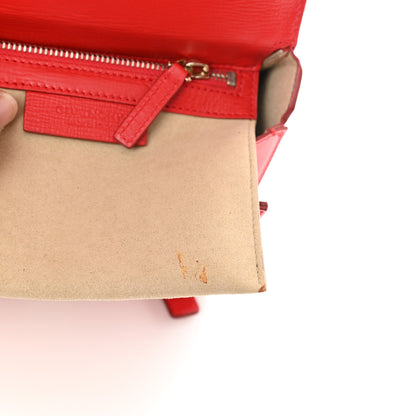 Givenchy Textured Calfskin Mini Pandora Box Crossbody Bag Red 11 of 11