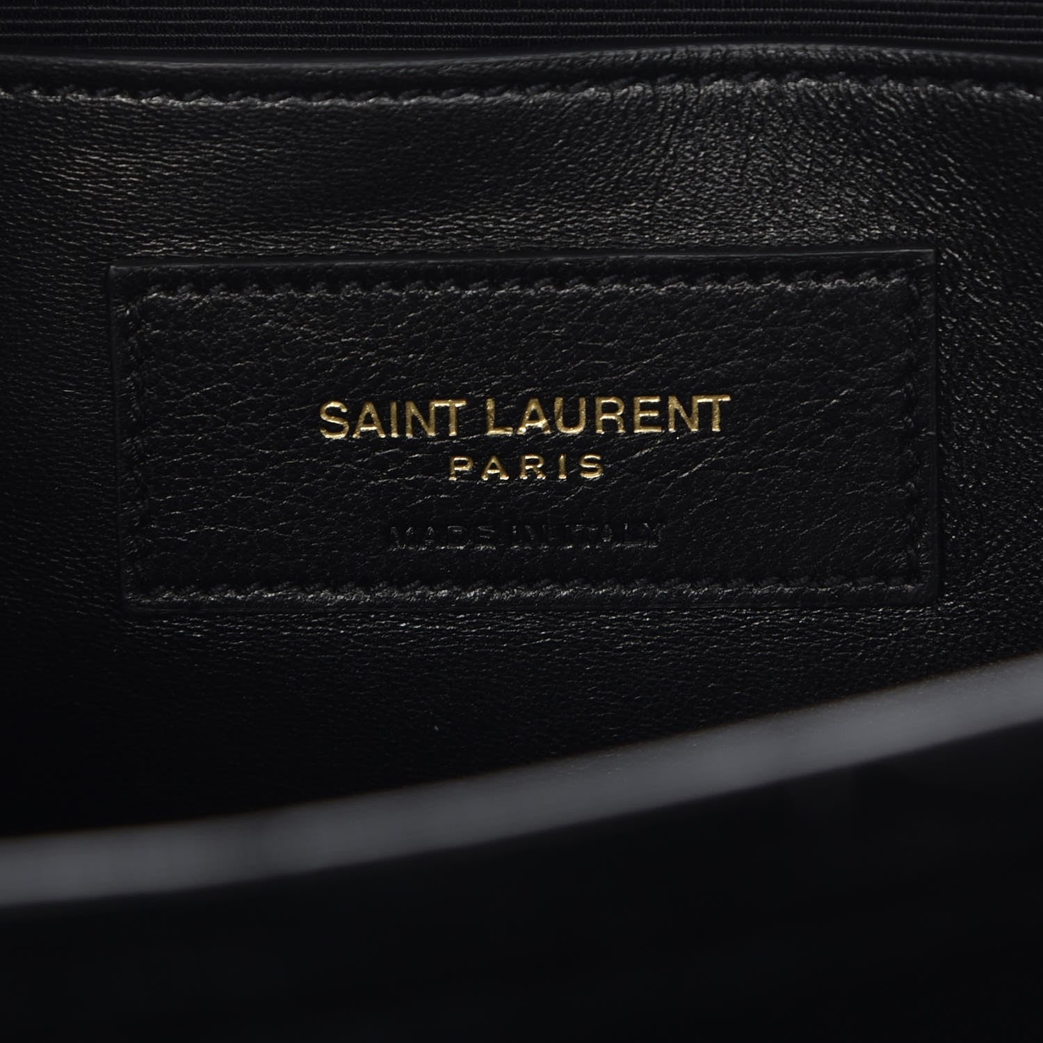 Saint Laurent Velvet Medium Monogram Kate Tassel Shoulder Bag Black 6 of 7