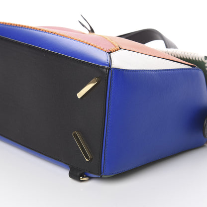 Loewe Calfskin Medium Patchwork Puzzle Bag Multicolor 6 of 8