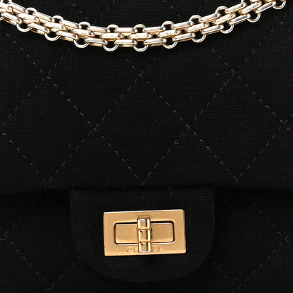 Chanel Jersey Quilted 2.55 Reissue 226 Flap Black 9 of 12