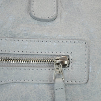 Balenciaga Agneau Squash Small Duffel Bag Gris Ciment 8 of 10