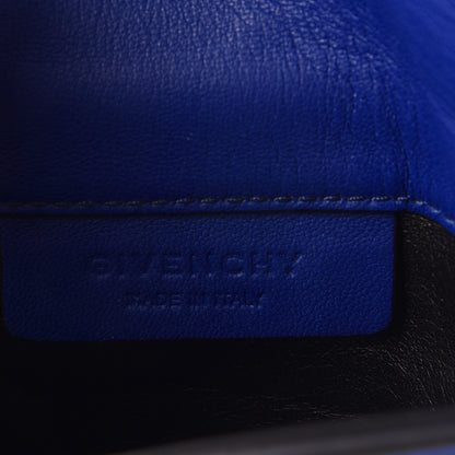 Givenchy Lambskin Medium Shark Lock Envelope Shoulder Bag Blue 7 of 9
