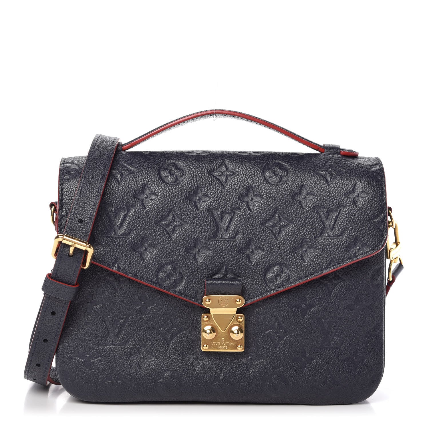 Louis Vuitton Empreinte Pochette Metis Marine Rouge 1 of 9