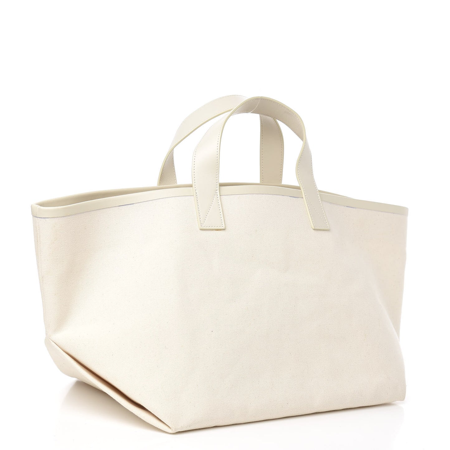 Textile Small Made In Tote Natural Red