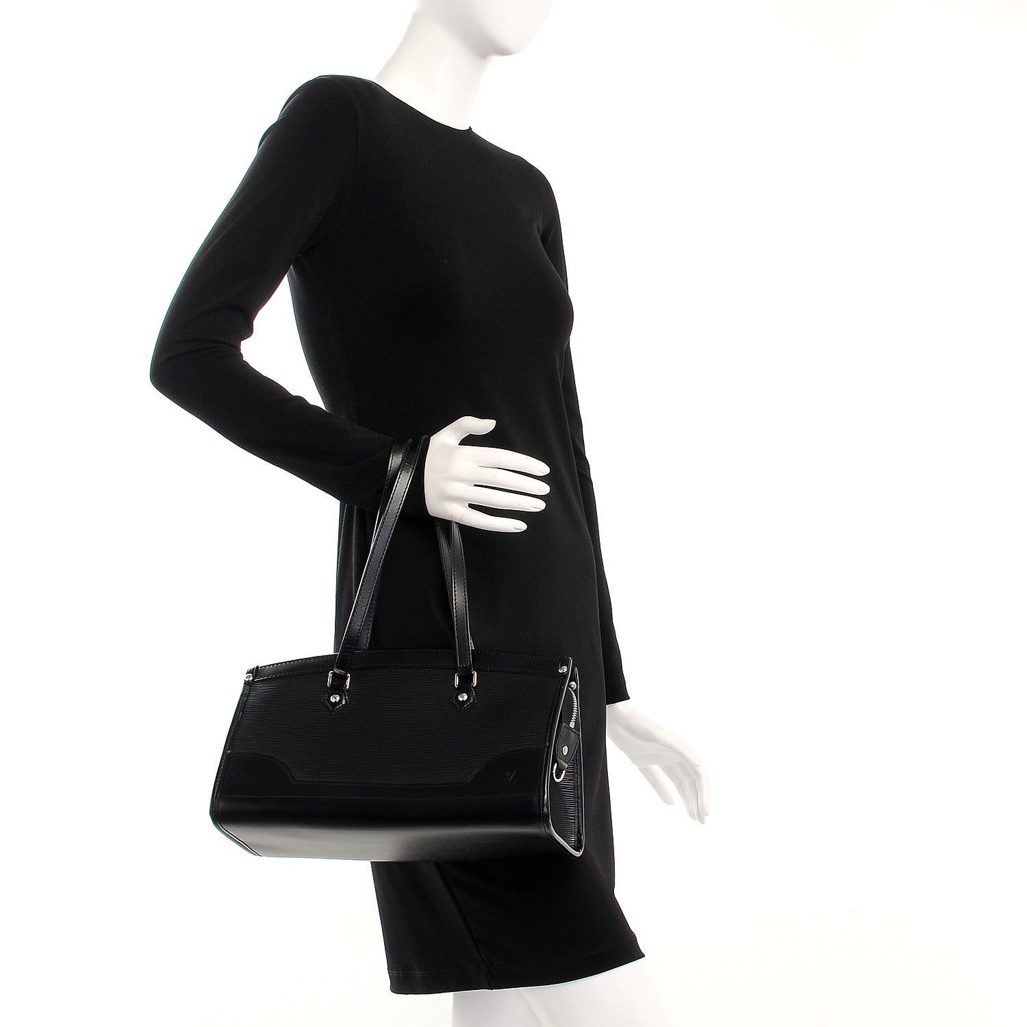 Louis Vuitton Epi Madeleine PM Black 2 of 7