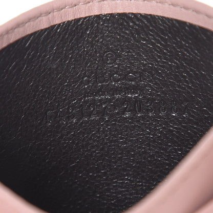 Gucci Calfskin Matelasse GG Marmont Card Holder Perfect Pink 6 of 7