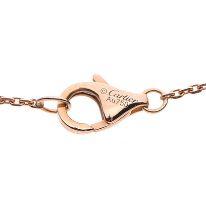 Cartier 18K Pink Gold Diamond Carnelian XS Amulette de Cartier Pendant Necklace 5 of 6