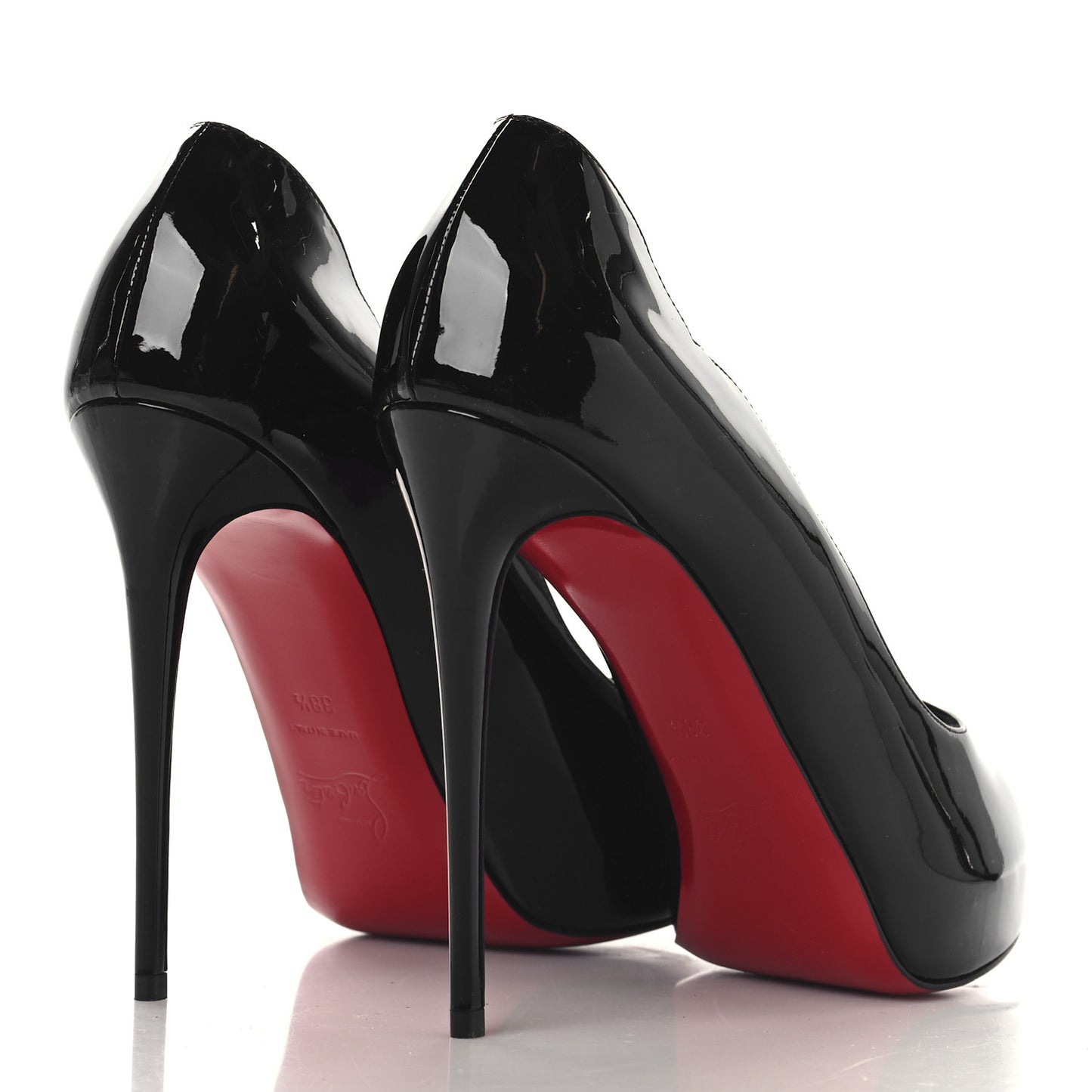 Patent Hot Chick Alta 120 Pumps 38.5 Black