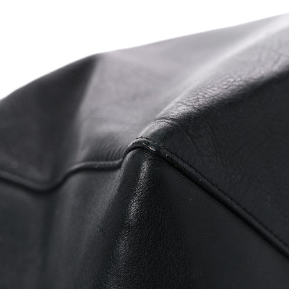 Celine Elephant Calfskin Medium Horizontal Cabas Phantom Black 7 of 19