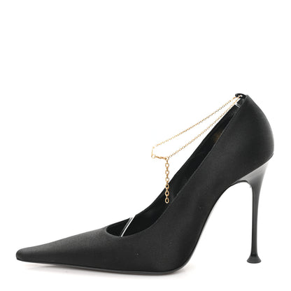 Saint Laurent Raso Regale Regine 110 Pumps 39 Black 1 of 9