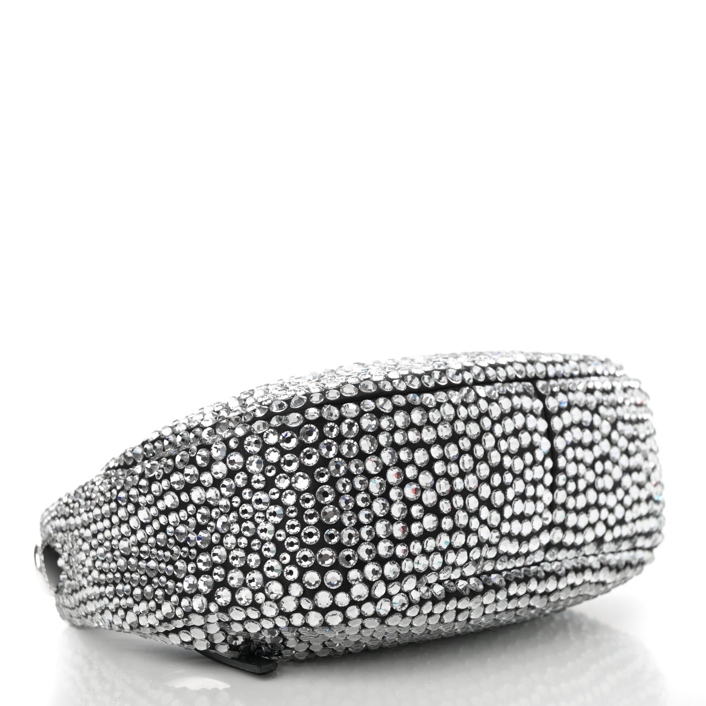 Crystal Silk Starlight Mini Wander Hobo Black