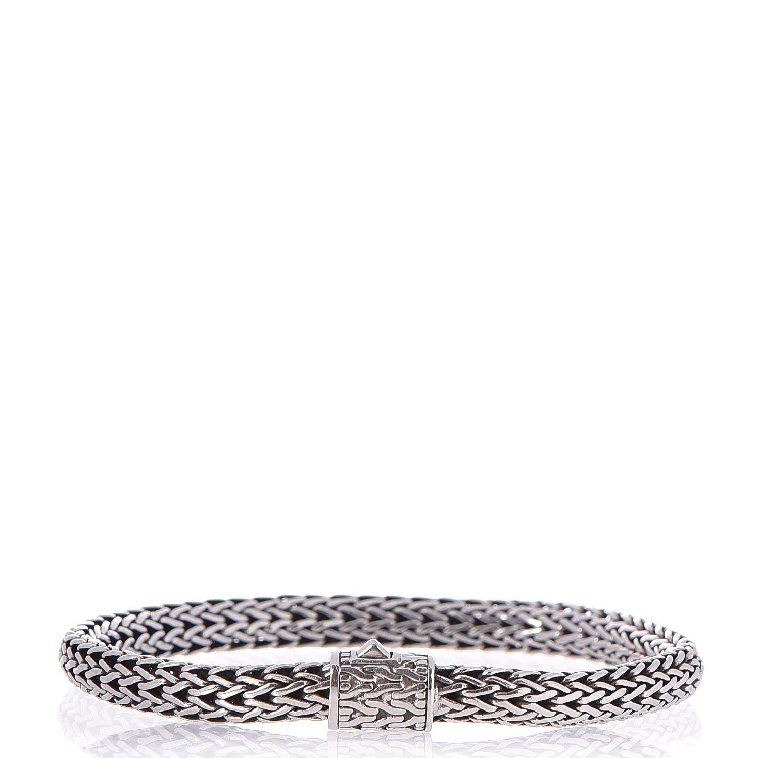 John Hardy Sterling Silver 6.5mm Classic Chain Bracelet 1 of 5