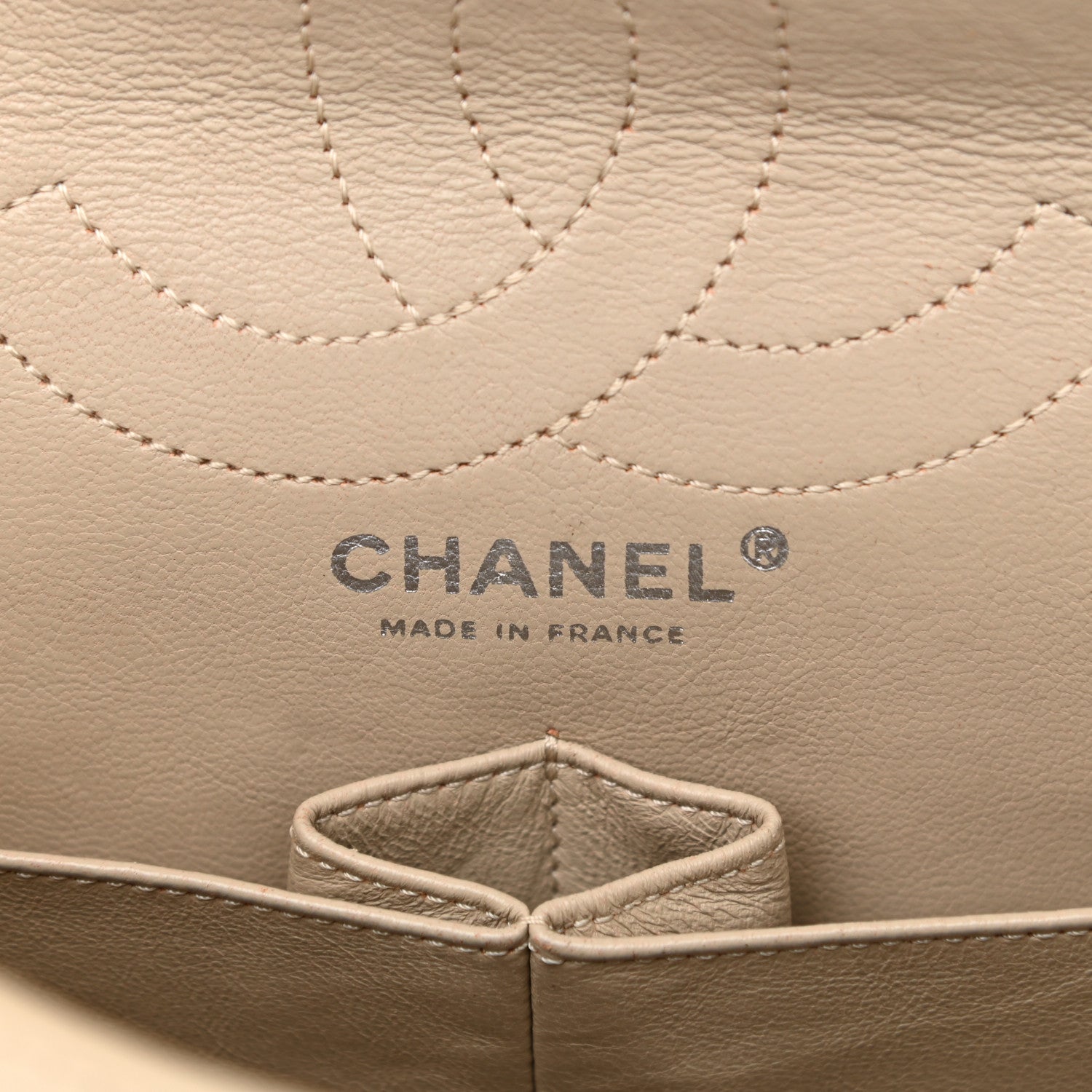 Chanel Aged Calfskin Quilted 2.55 Reissue 226 Flap Light Beige 5 of 12