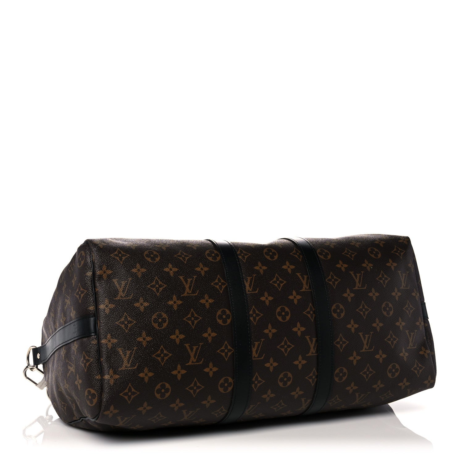 Louis Vuitton Monogram Macassar Keepall Bandouliere 45 4 of 16