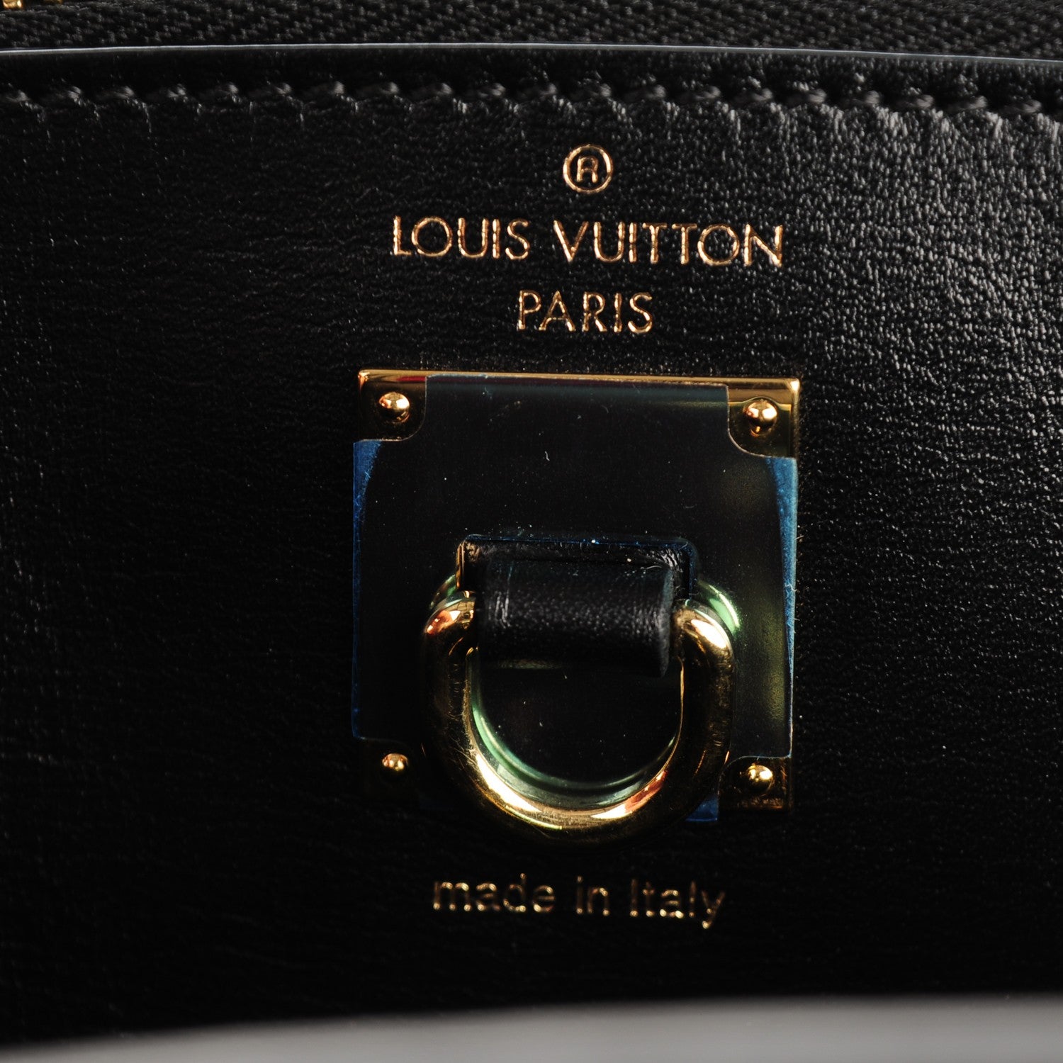 Louis Vuitton Calfskin City Steamer PM Black 6 of 6
