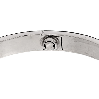 Cartier 18K White Gold LOVE Bracelet 18 8 of 9