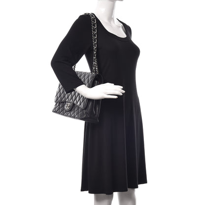 Chanel Caviar Quilted Maxi Double Flap Black 2 of 15