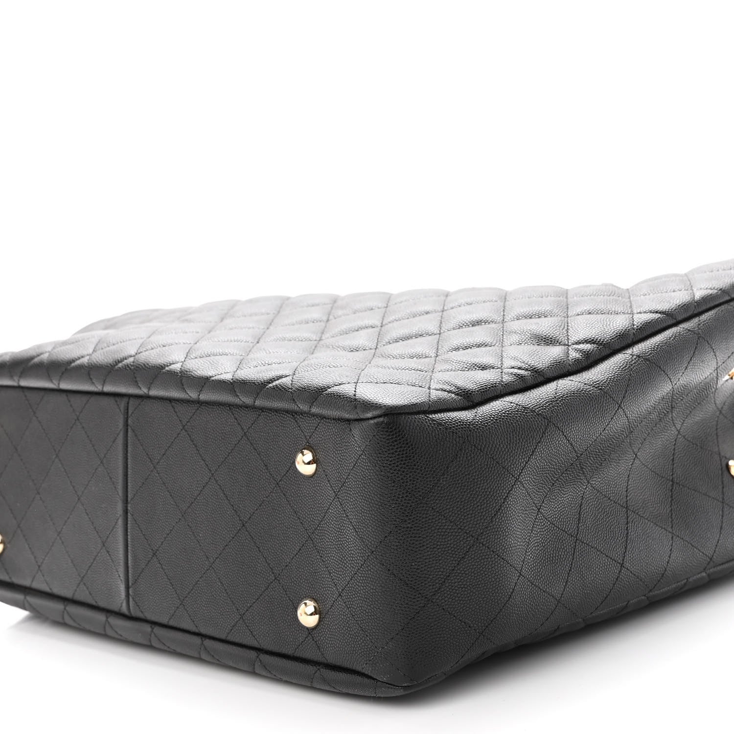 Chanel Caviar Quilted Large Shopping Tote Black 10 of 10