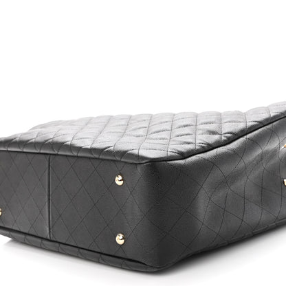Chanel Caviar Quilted Large Shopping Tote Black 10 of 10