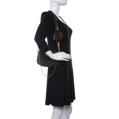 Louis Vuitton Monogram Multi Pochette Accessories Kaki 2 of 11