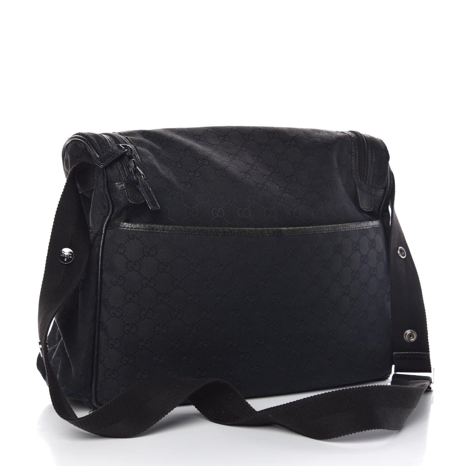 Gucci Monogram Large Diaper Bag Black 3 of 18