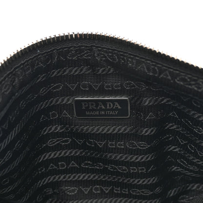Prada Grace Lux Triangle Shoulder Bag Black 6 of 10