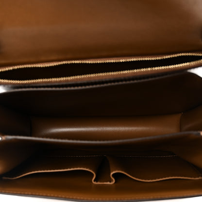Celine Box Calfskin Medium Classic Box Flap Bag Camel 5 of 10