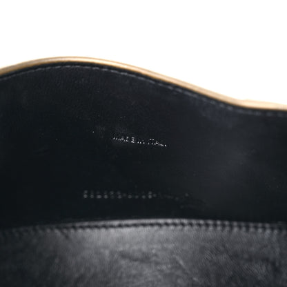 Balenciaga Metallic Calfskin Crocodile Embossed Hourglass Top Handle Bag XS Gold 8 of 17