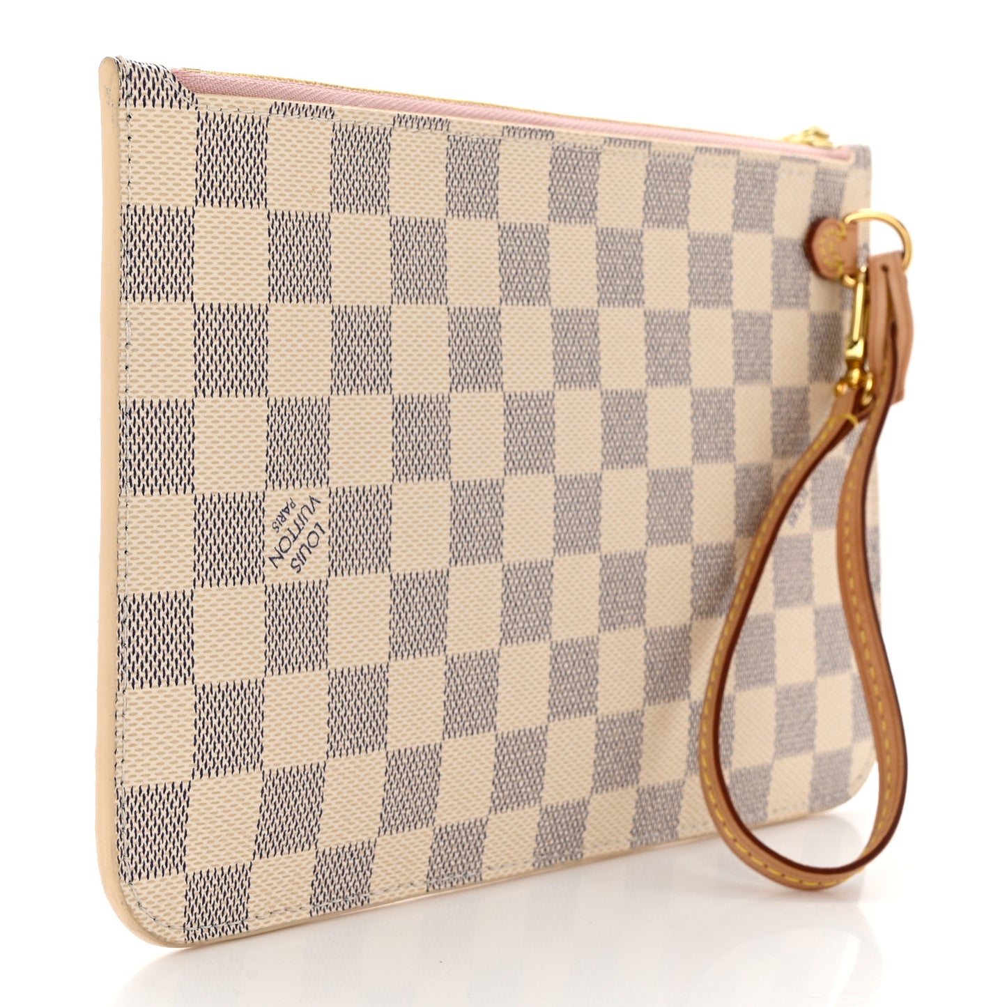 Damier Azur Neverfull MM GM Pochette Rose Ballerine