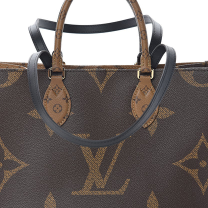 Louis Vuitton Reverse Monogram Giant Onthego MM 6 of 9