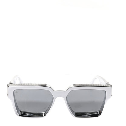 Louis Vuitton Acetate 1.1 Millionaires Z1401W Sunglasses Silver 2 of 7