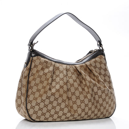 Gucci Monogram Medium Sukey Hobo Dark Brown 3 of 6