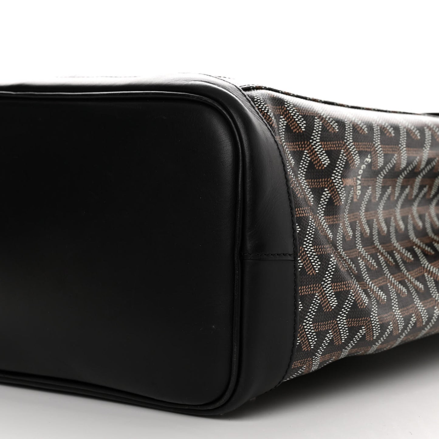 Goyardine Calfskin Alpin MM Backpack Black