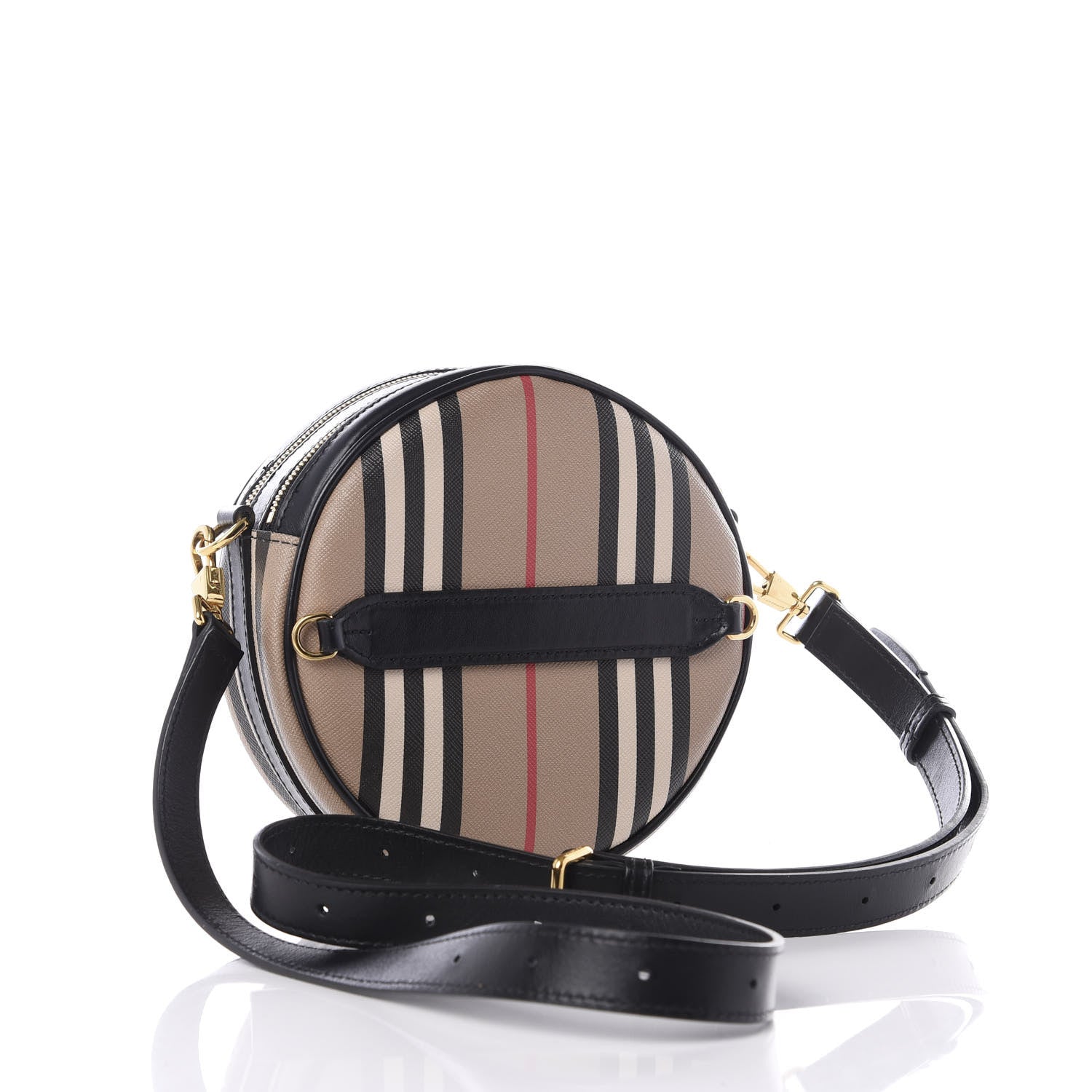 Burberry E-Canvas Calfskin Louise Bag Archive Beige 2 of 7