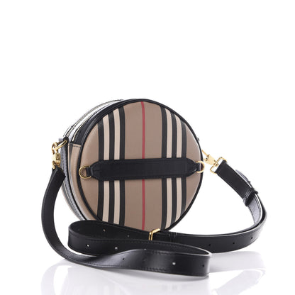 Burberry E-Canvas Calfskin Louise Bag Archive Beige 2 of 7